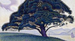 “The Bonaventure Pine” Pointillism Art by Paul Signac